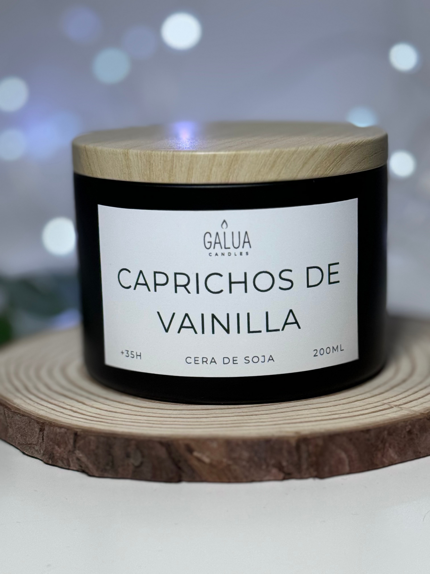 Vela aromatica - Caprichos de vainilla