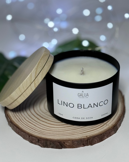 Vela aromatica - Lino blanco